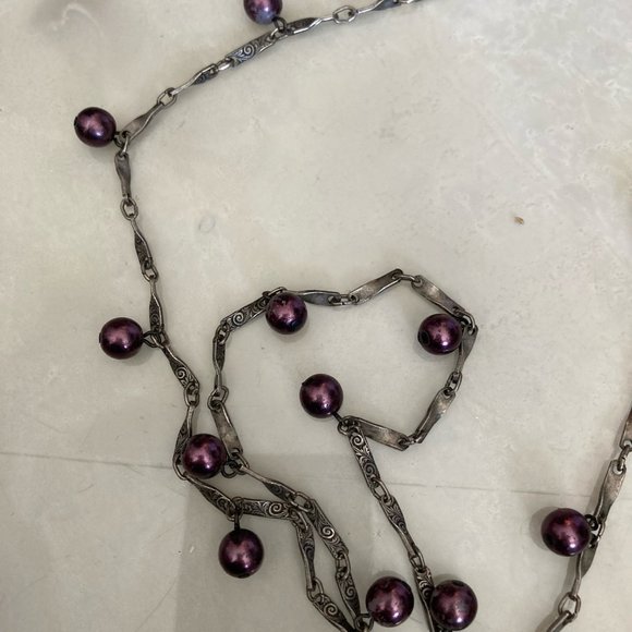 Duo earrings and necklace - Picture 2 of 4